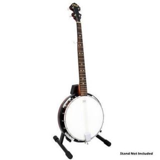 Banjo With Chrome Plated Hardware Made w Mahogany Rosewood Maplewood