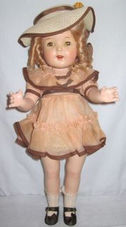 1936 Madame Alexander Very RARE 16 Marcella Doll Tagged All Orig Mint
