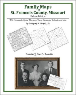 Family Maps St Francois County Missouri Genealogy Plat