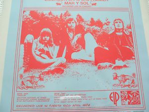 Emerson Lake and Palmer – Mar Y Sol Live Vinyl LP Brand New SEALED