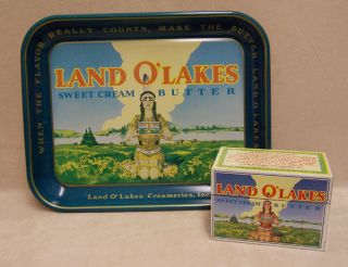 Land OLakes Sweet Cream Butter Tray Recipe Card Holder