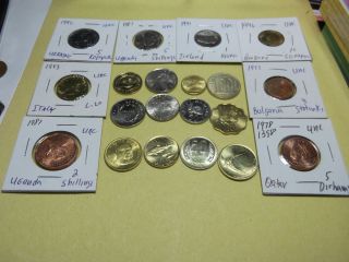 Lot of Uncirculated World Coins Collection Lot Lot 12
