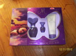 Mariah Carey M Perfume Moisturizing Body Lotion 3 Items Christmas Gift