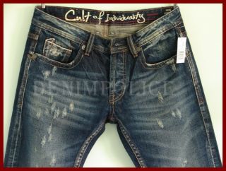 New Cult of Individuality Selvedge Mens Jeans 30 32