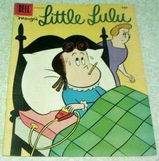 Marges Little Lulu 113 VF 7 5 1957 Skip School Sick Cover