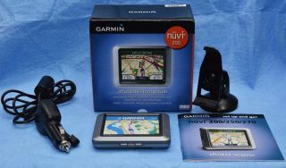 Garmin Nuvi 200 Automotive GPS Receiver USA Europe Maps