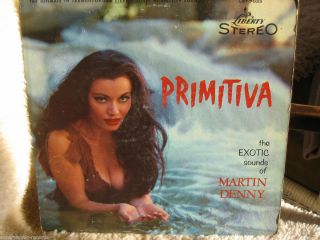 Martin Denny LP Primitiva Stereo Cheesecake Cover
