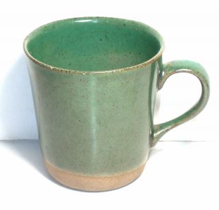 Great Vintage Marshall Studio Pottery Martz Green Cup 1