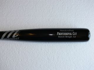 Marucci Professional Cut Wood Baseball Bat 33 5 Black
