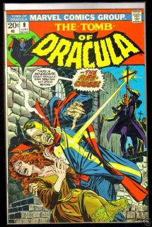 The Tomb of Dracula 9 Marvel Comic Book VF