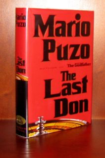 The Last Don by Mario Puzo**Scarce HC/DJ**Signed 1st/2nd in Very Good
