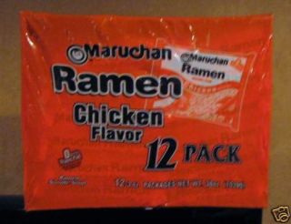 Maruchan Ramen Chicken Noodle Soup 12 Pack