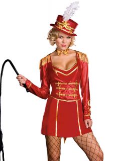 Leader Ringmaster Girl The Ring Masta Halloween Costume s XL