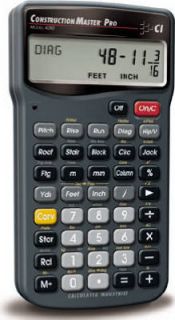 Calculated Ind Master Pro Construction Calculator