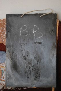 Antique Slate Chalk Board