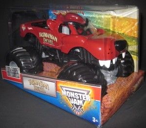 Monster Jam Tasmanian Devil 1 24 Scale Diecast Monster Truck Mattel
