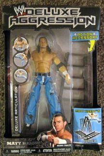 Matt Hardy Action Figure Deluxe Aggression WWE TNA