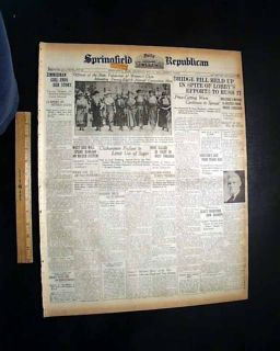 1920 Old Newspaper BATTLE OF MATEWAN Mingo County WV Coal Miners   Sid