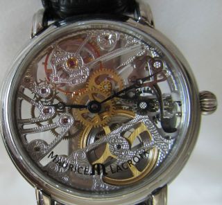 Maurice Lacroix MP7048 Masterpiece Skeleton Dial Mechanical Manual