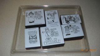  STAMPIN UP FUNNY MAXINE STYLE TACKY SAYINGS STAMPS WOMEN MOTHER L K