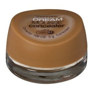 Maybelline Dream Mousse Concealer Makeup Latte Dark 0 1 041554206005