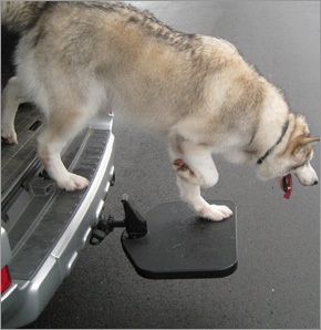 Universal Automotive Hitch Mounted Pet Dog Twist Step