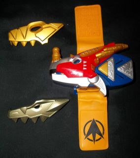 Power Rangers Dino Thunder Triassic Morpher Complete w/ All 3