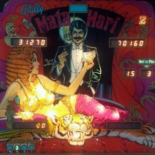Mata Hari Pinball 1977