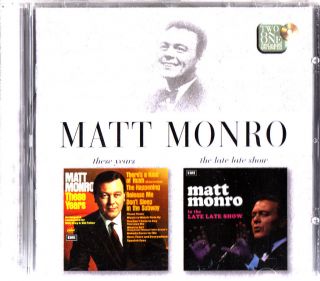 Matt Monro These Years The Late Late Show 1999 MINT 2 classic lp on