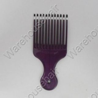 Comb Mebco Afro Comb Large Purple