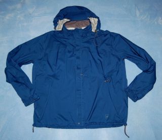 Rei Ultra Light Jacket Blue Windbreaker Hooded Coat Mens Size XXL 2XL