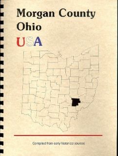 Rare OH~MORGAN COUNTY OHIO~McCONNELSVILLE OH~1928 HISTORY of S/E OHIO