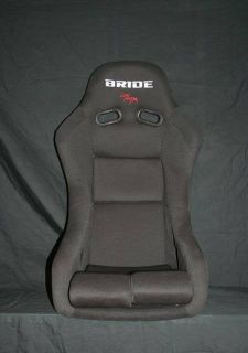 Bride VIOS Low Max Racing Seats Black FRP Black Cloth Pair 2 Bucket
