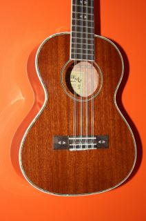 MIM Lanikai Tenor 8 String Lu 8 Mahogany Setup Ukulele Uke 792