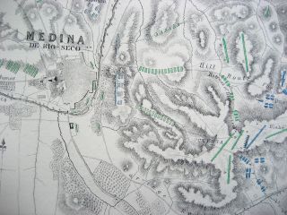 Battle of Medina de Rioseco 1808 Peninsula War Johnston 1866