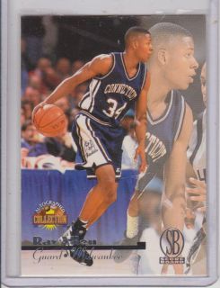 Score Board Autographed Collection Ray Allen RC UConn HUSKIES Not Auto