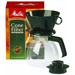 Coffee Melitta Cone Filter Maker Machine 10 Cup Home Kitchen Electrics