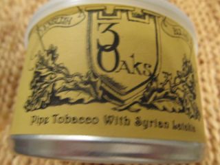 McClelland 3 Oaks Syria Special 2011 Vintage 50 grm Tin Pipe Tobacco