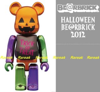Medicom Be rbrick 2012 Halloween 100 TRICK or TREAT Metallic Bearbrick