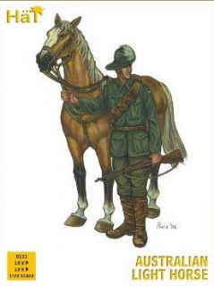 HAT8153 WWI Australian Light Horse 18 Mounted 21 Hors
