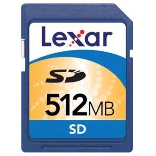 Original Lexar 512MB SD Card Memory Card