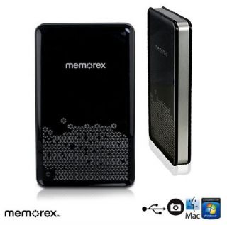 Memorex USB Portable Slim 320GB 2.5 External Hard Drive HDD w/ 5year