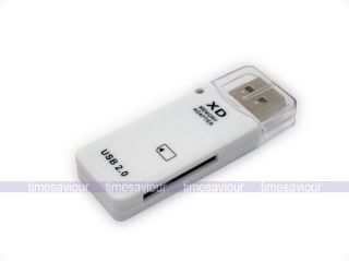 USB 2 0 XD Picture Card Memory Card Reader