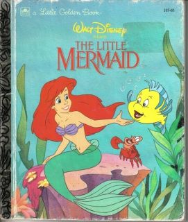 1992 Little Golden Book 105 85 The Little Mermaid by Michael