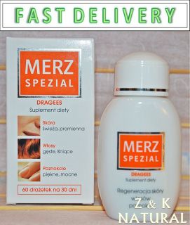 Merz SPEZIAL 60 Dragees Vitamins for Hair Skin and Nails