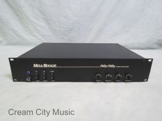 Mesa Boogie 50 50 Stereo Tube Power Amp  Guitar Amplifier