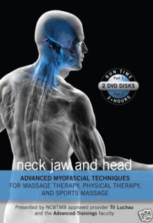 Myofascial Release Medical Massage DVD Head Neck Jaw