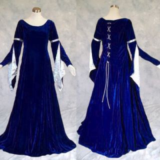 Medieval Renaissance Gown Dress Costume Wedding XL 1x
