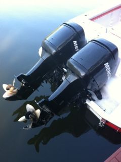 Twin V 6 Mercury Outboard Motors