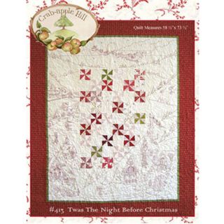 Crabapple Hill Twas The Night Before Christmas Stitchery Quilt Pattern